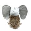 Cute Plush Animal Hat Cartoon Elephant Head Cover Party Supplies Halloween Headgear  Photo Props