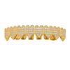 Heart-Shaped Copper Zircon Fangs: Punk Street Style Hip-Hop Braces