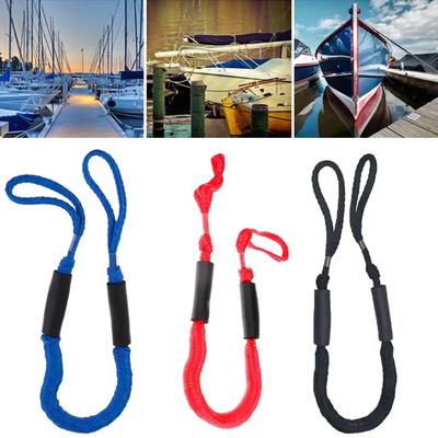 1.2m/3.3ft Boat Dock Lines Cords Docking Rope for Kayak Watercraft Jet Ski Pontoon Canoe Power Boat Mooring Rope Accessories