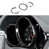 For 2015- Porsche Macan Carbon Fiber Style Dashboard Ring Cover Trim