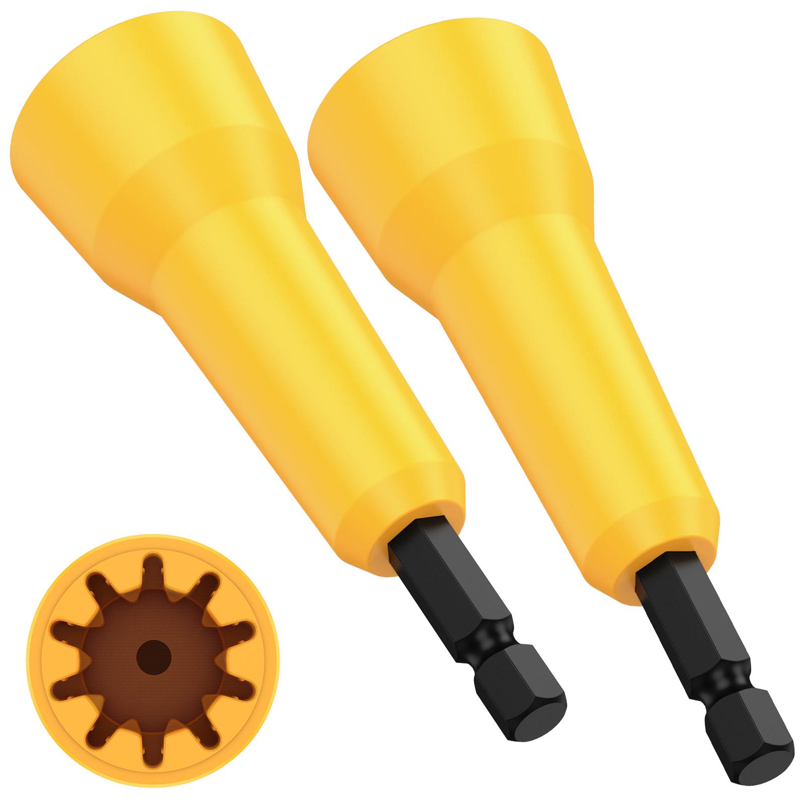 

Инструменты для скручивания проводов электрика Шестигранная рукоятка для шуруповертов с электроприводом Шарнирное соединение для обмотки провода Обжимной соединитель с 100 колпачками для проводов