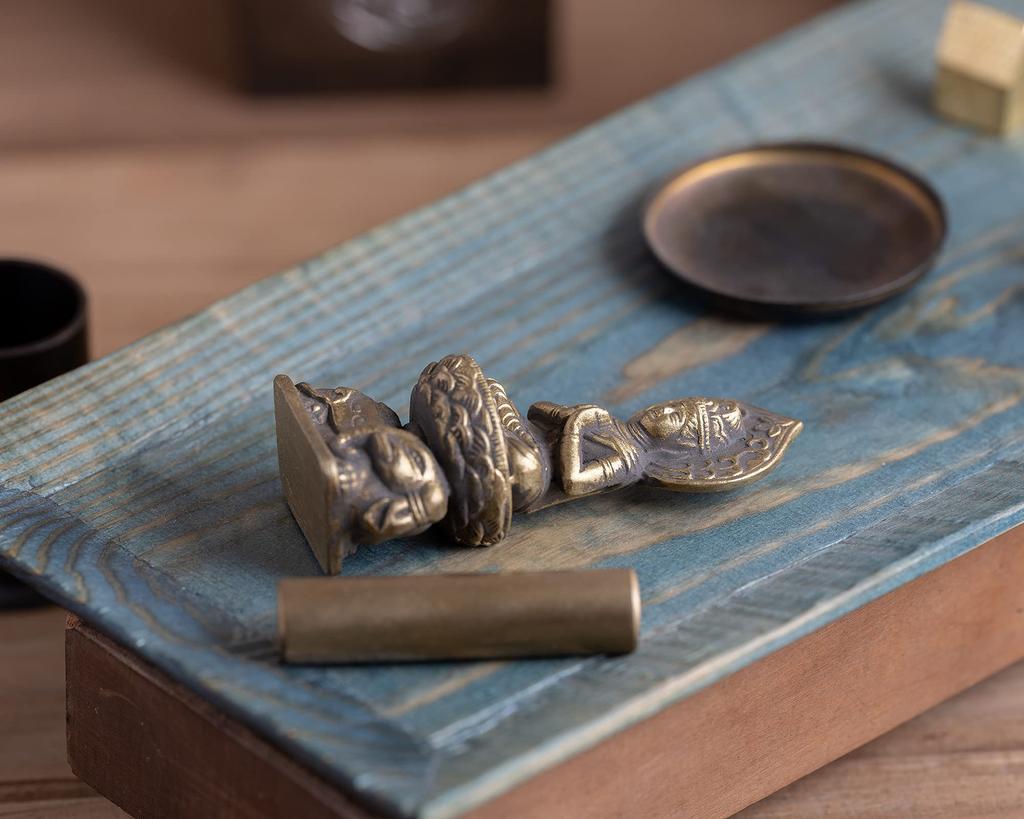 Buddhist Statue of Fugen Bodhisattva Antique by Sculptor Keishu Original Model Those Born In the Years of the Dragon or Zodiac Guardian Takaoka