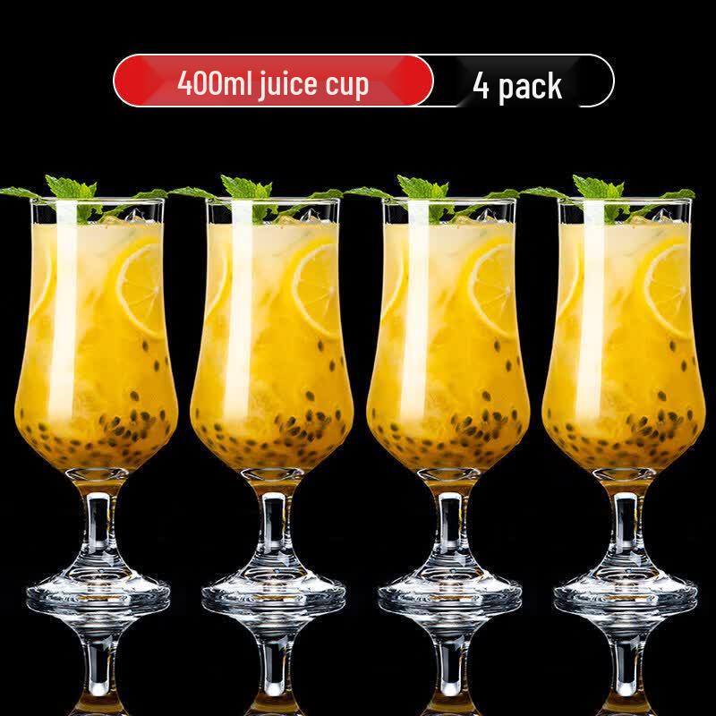 Qīwēi Premium Thickened Glass Beverage & Cocktail Tumbler