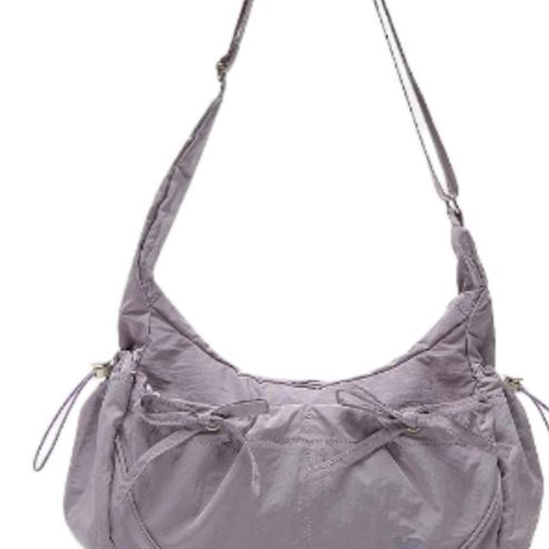 New New Balance Nylon Crossbody Bag Shoulder Bag Regular Women's Purple NBGCEFW70370
