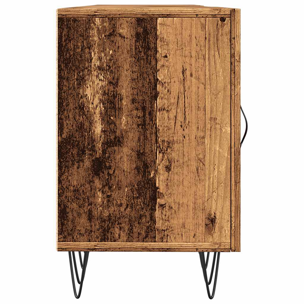 Vidaxl Szafka Tv, Stare Drewno, 150X30X50 Cm, Materiał Drewnopochodny