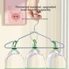 Heavy-duty Non-slip Multi-purpose Household and Student Dormitory Clothes Hangers with No-mark Finish