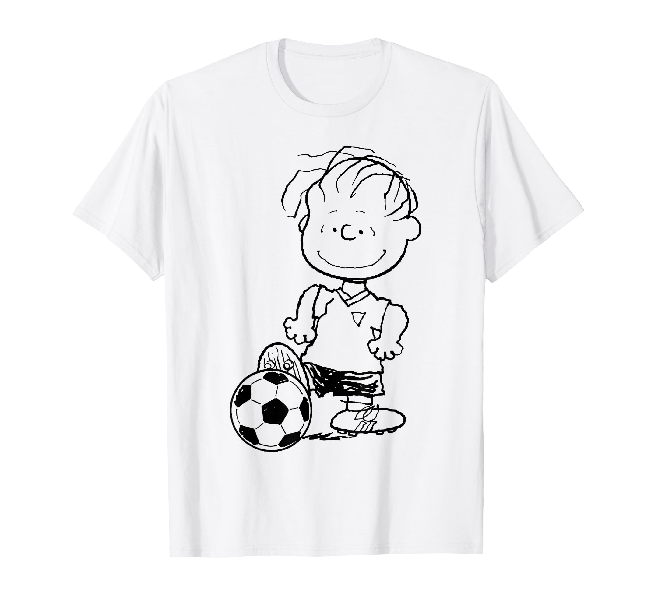 

Peanuts Football Linus Van Pelt Skills T-Shirt білий