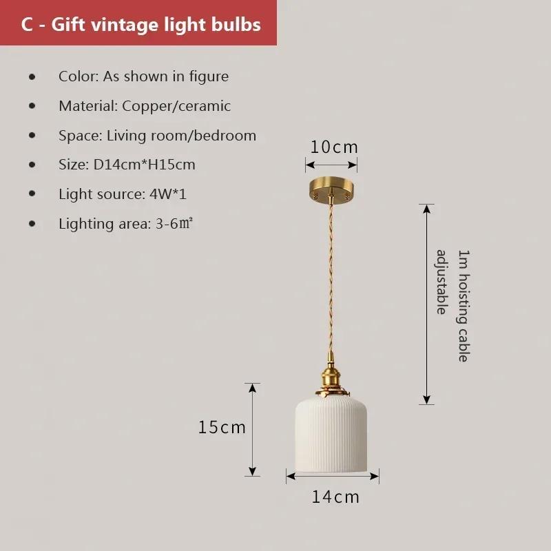 LED Nordic Ceramic Glass Chandeliers Single Head Bedroom Living Room Dining Rooms Entrance Hallway Bedside Lamps Home Decoration