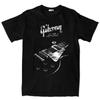 Gibson Gitarre T-Shirt Druck Oberteile Damen Sommer Mode Lässig Unisex Oberteile Kleidung T-Shirt Grafik T-Shirt