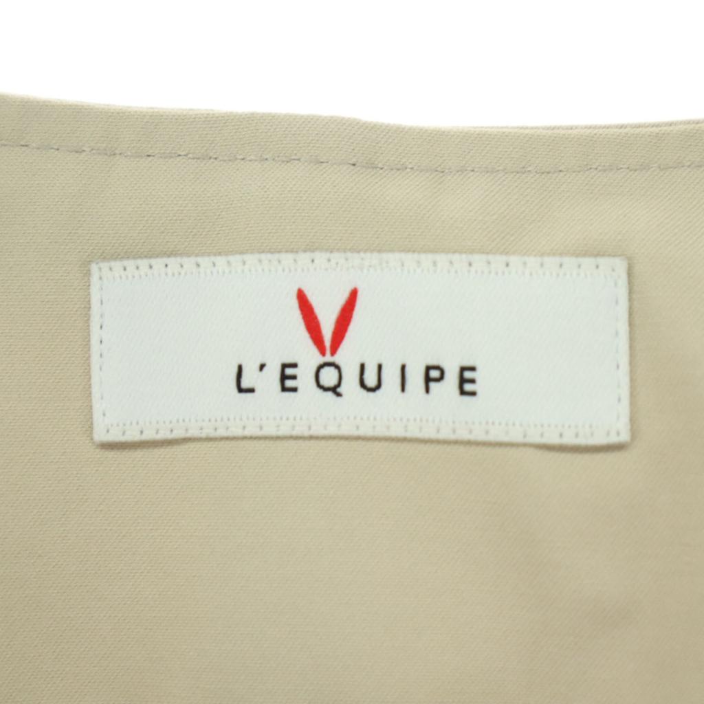 unused L'EQUIPE made in Japan Long sleeve Jacket 38 Brown Women Used