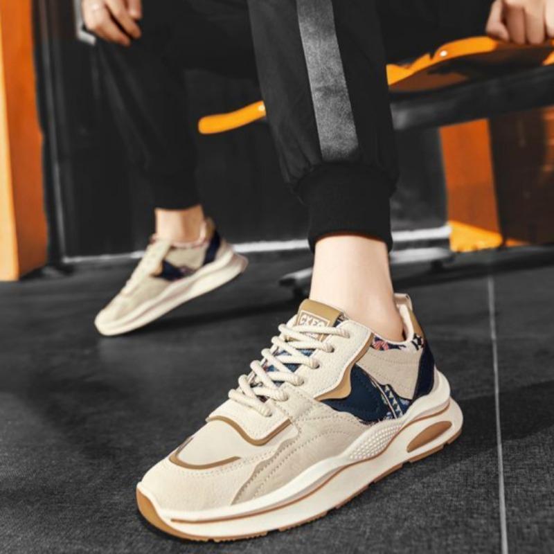 Men's Sneakers Durable Comfortable Running Shoes Men Higher Breathable Sneaker Men Lightweight Non Slip Wear-resistant Sneakers