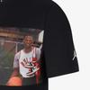 Jordan Round Neck Printed Casual Basketball Short Sleeve T-Shirt Men Tops Black AO0646-010