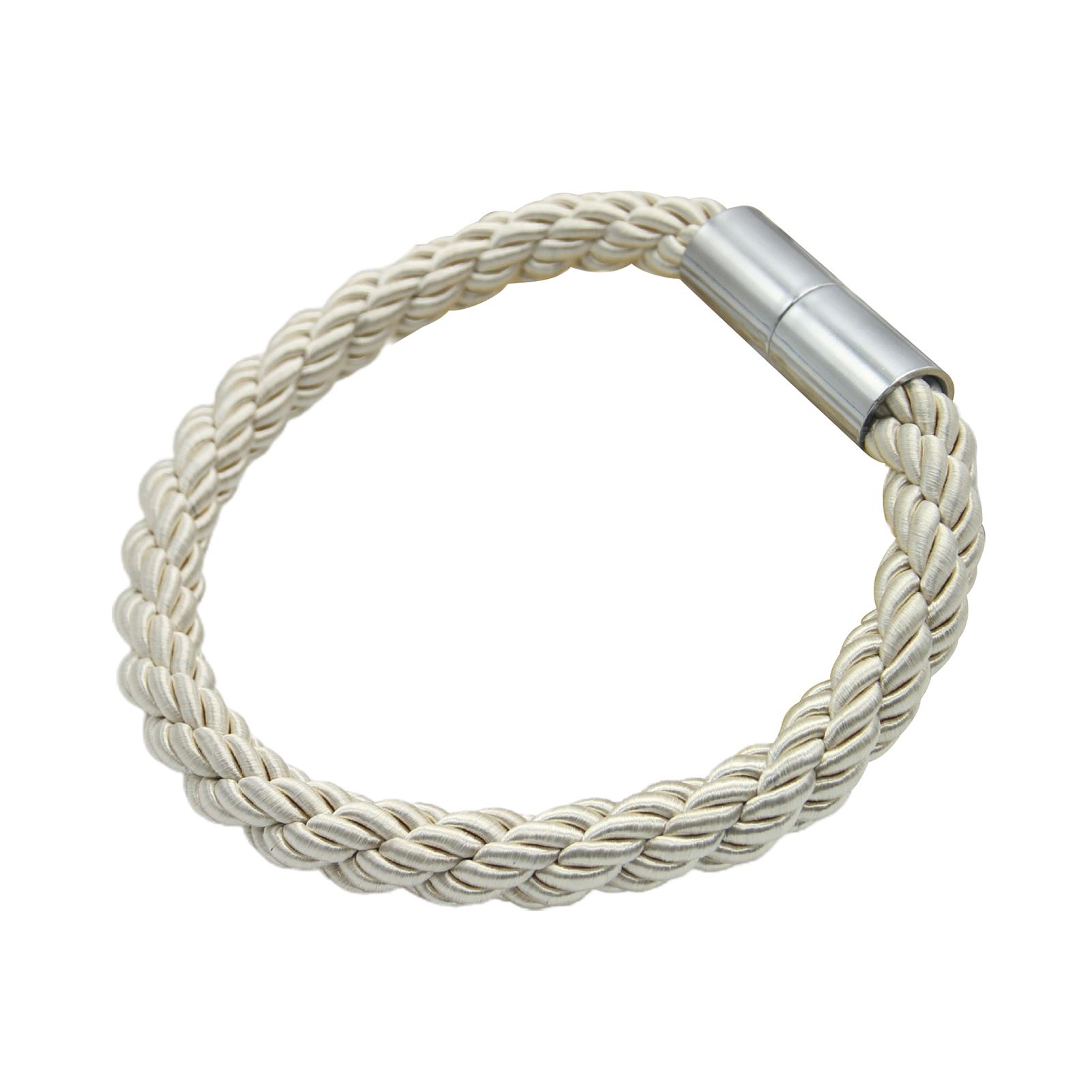 

Магнитный однотонный держатель без перфоратора для штор, пряжка для штор, подвесные ремни из плюшевого сплава для спальни, веревки, домашний декор бежевый