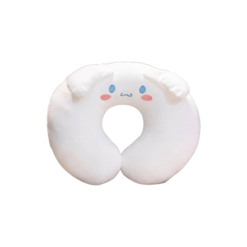 

Cute Cartoon Plush Yu Gui Dog U-shaped Neck Pillow For Car Travel Nap