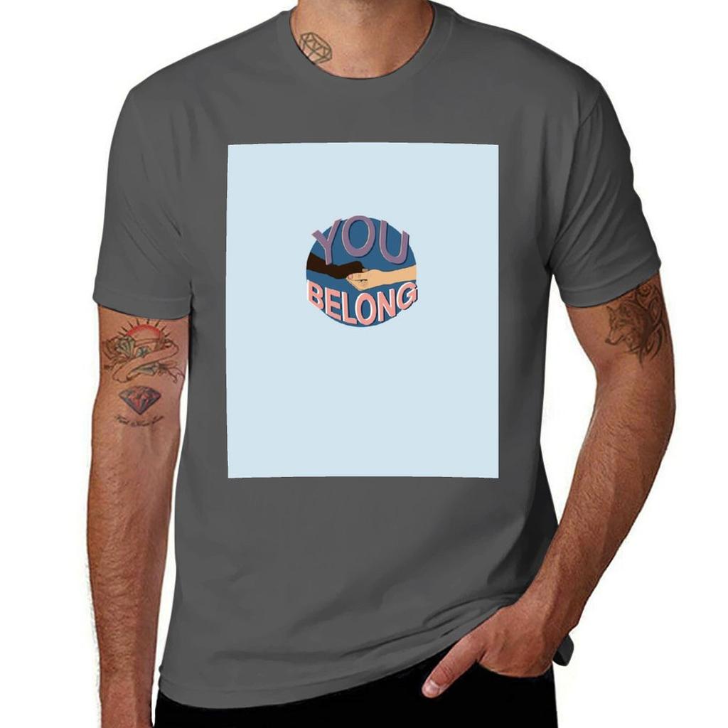 You Belong Tshirt Light Athletic Short Sleeve Tee Shirt Tshirt