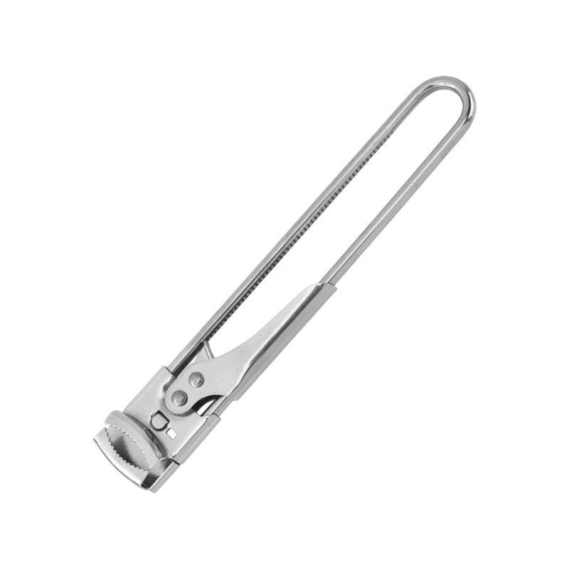 Verstellbare Flaschen- und Glasdeckelöffner Ersatz Edelstahl Manuell Dosenöffner Manuell Dosenöffner Einfach zu bedienen