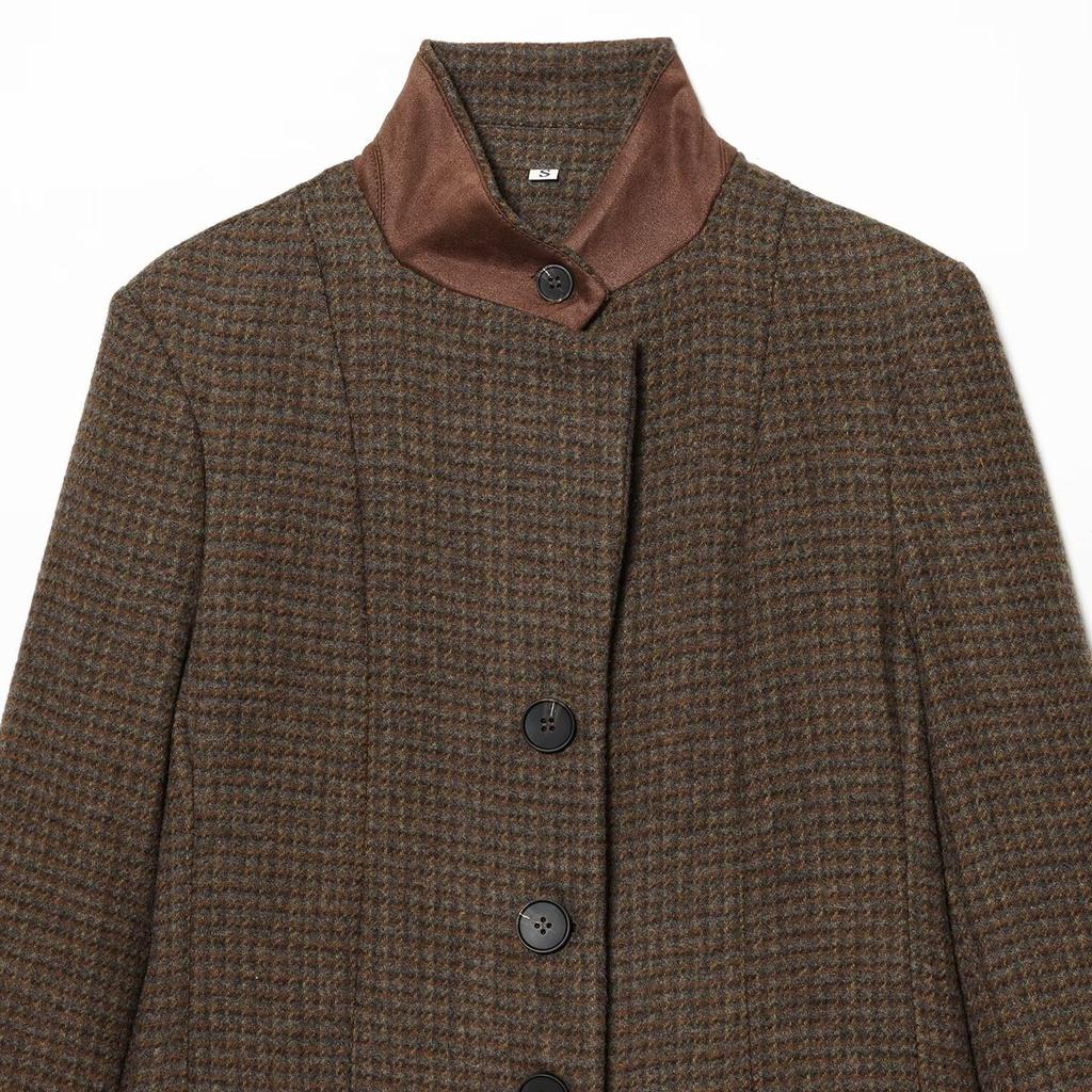 European and American style, new women's clothing, foreign style fashionable slim wool blazer 2080/959
