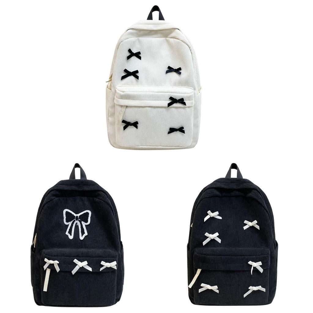 Student Backpack For Girls With Nylon And Laptop Storage For School Use