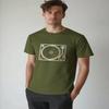 Classic Vinyl Record Black White Modal Print T Shirt Unisex Graphic T Shirts Summer Cotton Short Sleeve Tshirts Unisexs Clothes