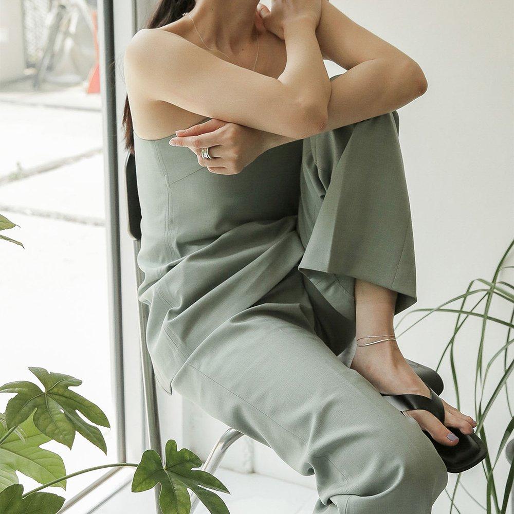 [ Modernlike / Headquarters Genuine ] Silver 925 Snake Chain Double-strand Anklet