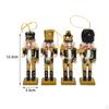 4 Pieces Nutcracker Soldier Figurine Sculptures Photo Props Pendant Figures Toy for Home
