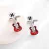Piano Guitar Cuff Links Treble Clef Music Instrument Series Cufflinks Music Note Sleeve Button  Men