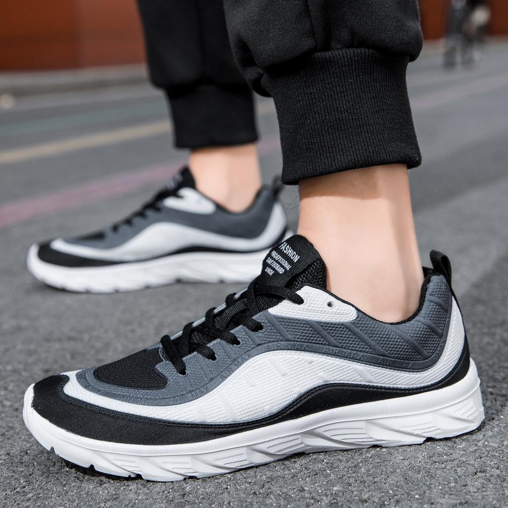 Popular 2025 Spring Korean Version of Comfortable Running Shoes Forrest Gump Shoes Low-top Fashionable Breathable Jogging Sneakers