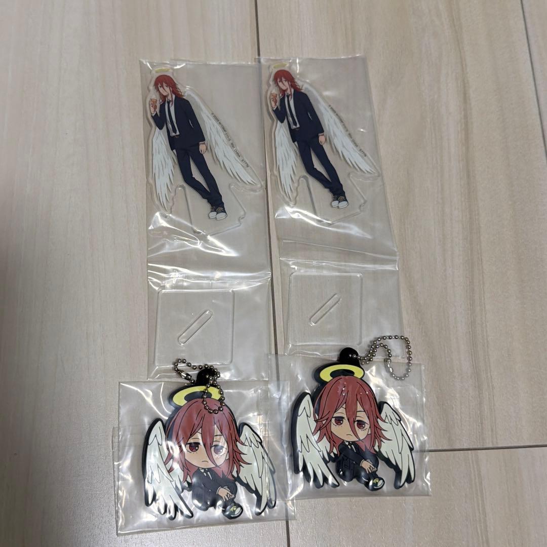 Used Ichiban Kuji Chainsaw Man Angel Devil Acsta Rubber Charm