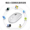 MAMBASNAKE X1 Wireless Mouse, 2.4GHz [Ultra-Slim Model, High Precision and Sensitivity], Quiet Click, Type-C Rechargeable, Power Indicator Screen,