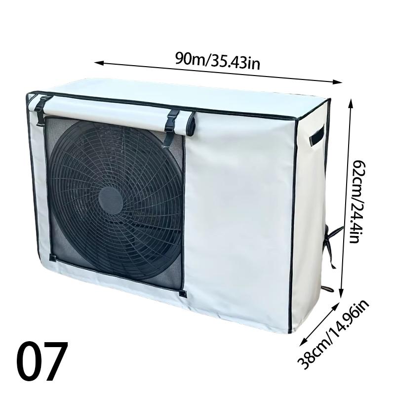 Außeneinheit Klimaanlagenabdeckung Atmungsaktiv Wasserdicht Sonnenschutz Klimaanlagenabdeckung Außen Anti-Staub Klimaanlagenabdeckung