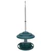 Bird Feeder Waterproof Transparent Hanging Feeding Device for Outdoor Garden Balcony