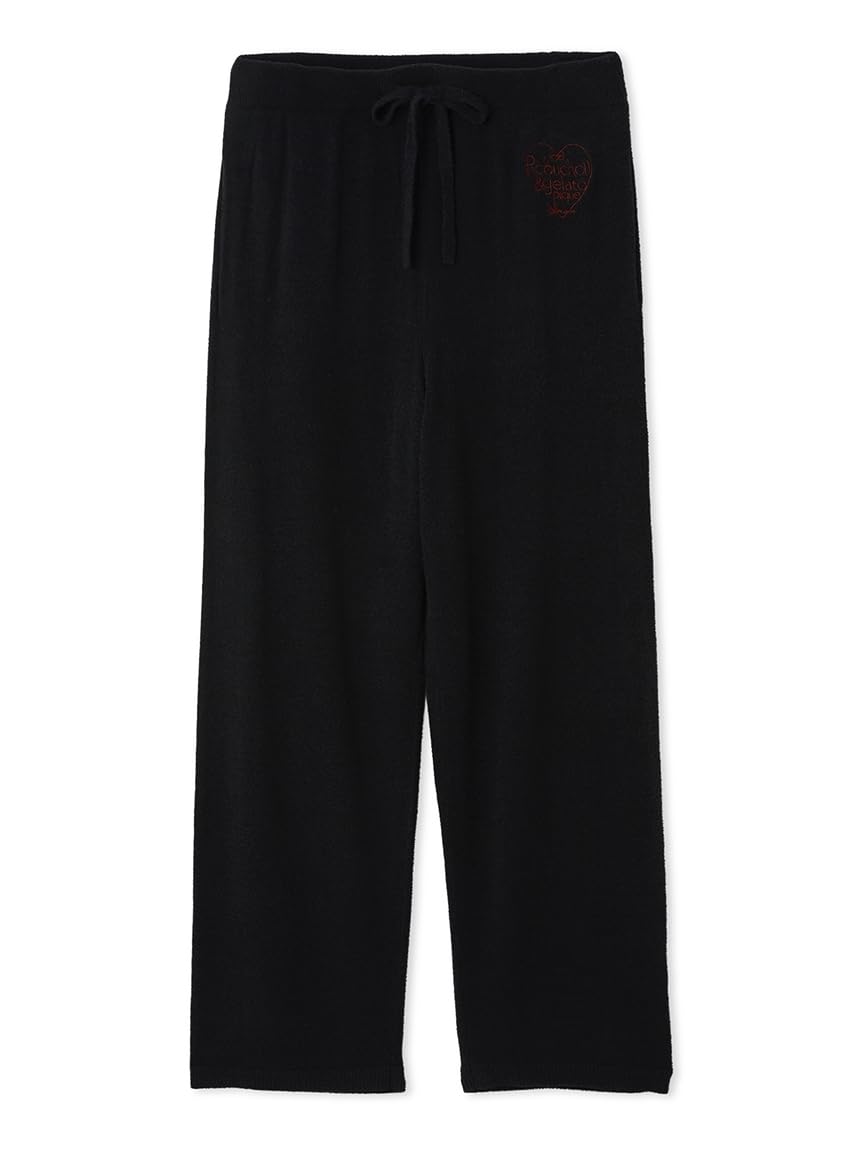 

Gelato Pique Robuchon HOMME Гладкие шелковистые жаккардовые длинные брюки PMNP254087 Черный Джоэль Мужские чёрный