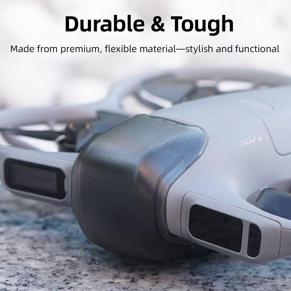 Anti-collision Gimbal Camera Lens Cap Dustproof Quick Release Lens Cover PC Lens Protector for DJI NEO 2 Drone Accessories