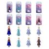 Mattel Disney Frozen Anna and Elsa Mini Doll Dress-up Playset with House 8 Pieces Boxed Ages 3 and Up