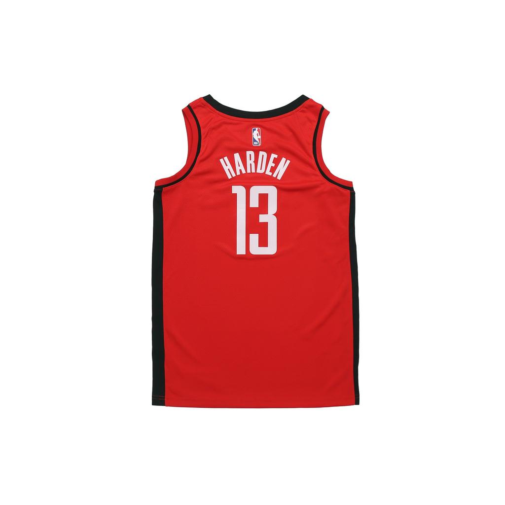 Nike NBA Houston Rockets James Harden #13 Fan Edition Breathable Reflective Basketball Jersey 2020 Season Graduation Men Tops Red CW3666-665