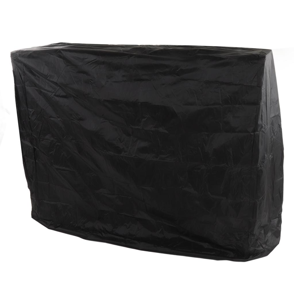 Ping Pong Table Dust Cover 190 Silver Coating Waterproof Table Tennis Cover for Outdoor Courtyard Drawstring Style