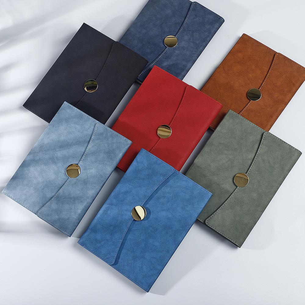 Cross-Border Exclusive A5 Refillable Trifold Notebook Set with Custom Logo