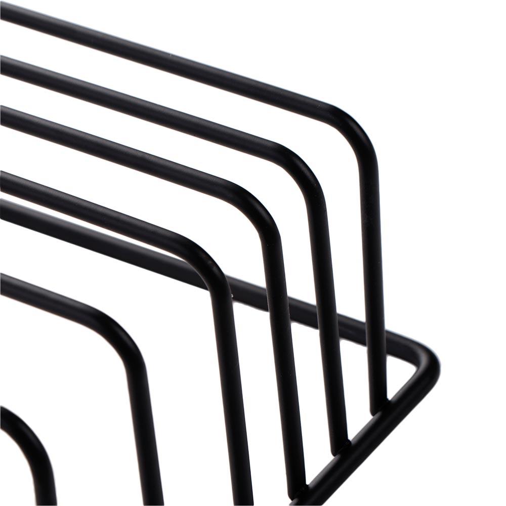 Bolded Chopping Board Organizer Iron Art Dish Holder Cutting Board Storage Shelf Pot Lid Rack  Tray