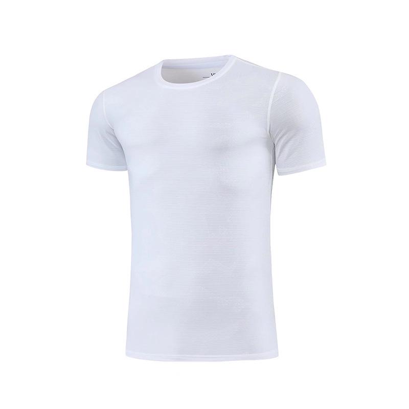 2023 Quick-Dry Men's Silk Sport T-Shirt for Fitness and Running