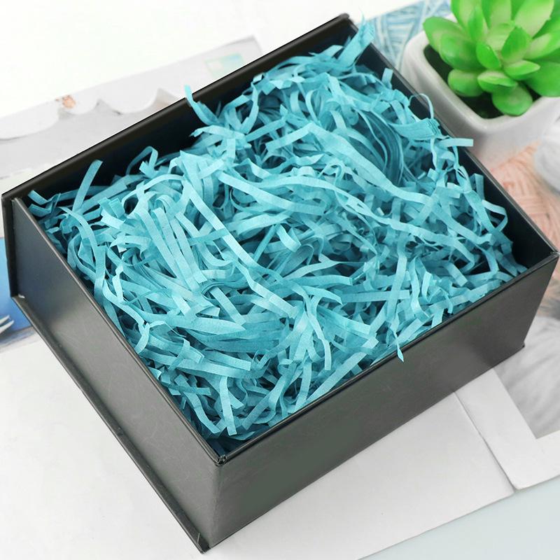 Raffia Paper Shreds for Gift Box Decoration - Colorful Confetti Strips
