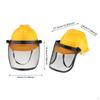 Forestry Helmet Face Versatile Protection Gear Equipment Hardhat Guard for Whacking Eating