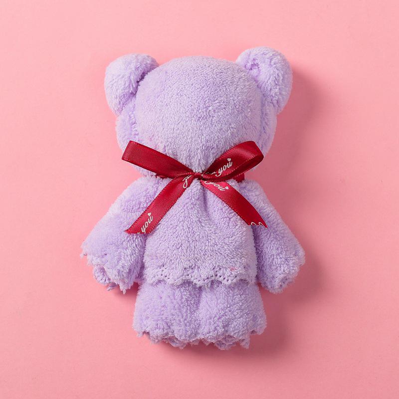 Creative Little Bear Towel - Ideal for Weddings, Birthdays, Prizes, or Kindergarten Gifts