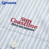 FILA FUSION Couple Casual Woven Short Sleeve Shirt
