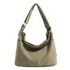 Borsa a Spalla Monocolore Unisex Grande Capacità Borsa a Tracolla per Pendolari