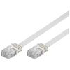 Flat Cat 5e Network Cable 10m - Wentronic - 93363 - Ccaw Conductors - Cable Tie