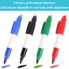 Precision Golf Ball Marker Line Marker Drawing Tool and Marks Pens Set Golf Training Aids Accessories Marking Scribe Liner Tools 5