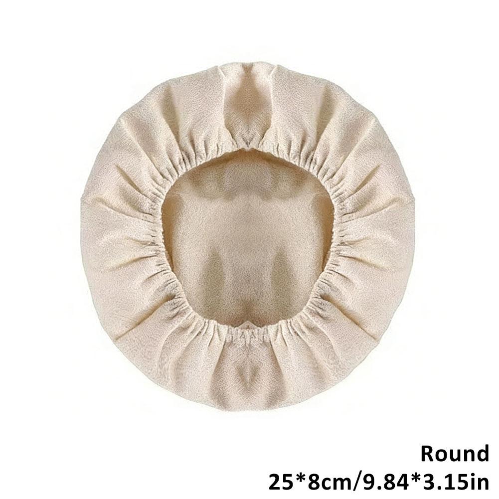 1Pc Round Oval Bread Basket Cloth Liner Reusable Sourdough Proofing Dough Fermentation Cover DIY Baking Tools