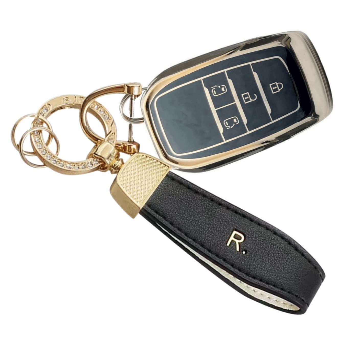 New Voxy 90 Series Key Case Compatible with Toyota Noah key case чёрный