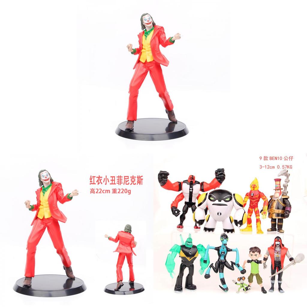 Joker Figurine Collectible Pvc Model With Unique Design For Cosplay Fans