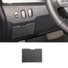 For Mitsubishi Lancer Carbon Fiber Interior Driver Side Storage Box Cover Trim